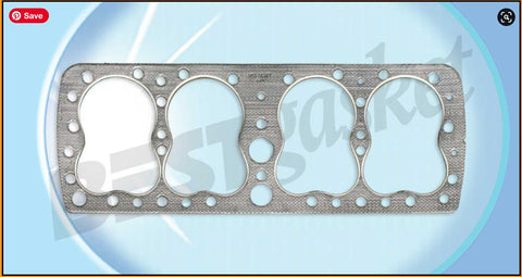 Big Bore Engine Head Gasket - Best Gasket Brand with GraphTite - Ford Flathead 24 Stud 239 V8 1945-1948