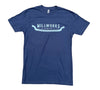 Drop Axle Short Sleeve Tee Shirt - Navy