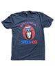 Old Yankee Uncle Sam Short Sleeve Tee Shirt - Heathered Charcoal