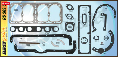 Engine Gasket Set - Best Gasket Brand with Graphtite - Ford Model A 4 Cylinder 1928-1931