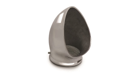 Pointed Frog Mouth 2 Barrel Air Cleaner Polished