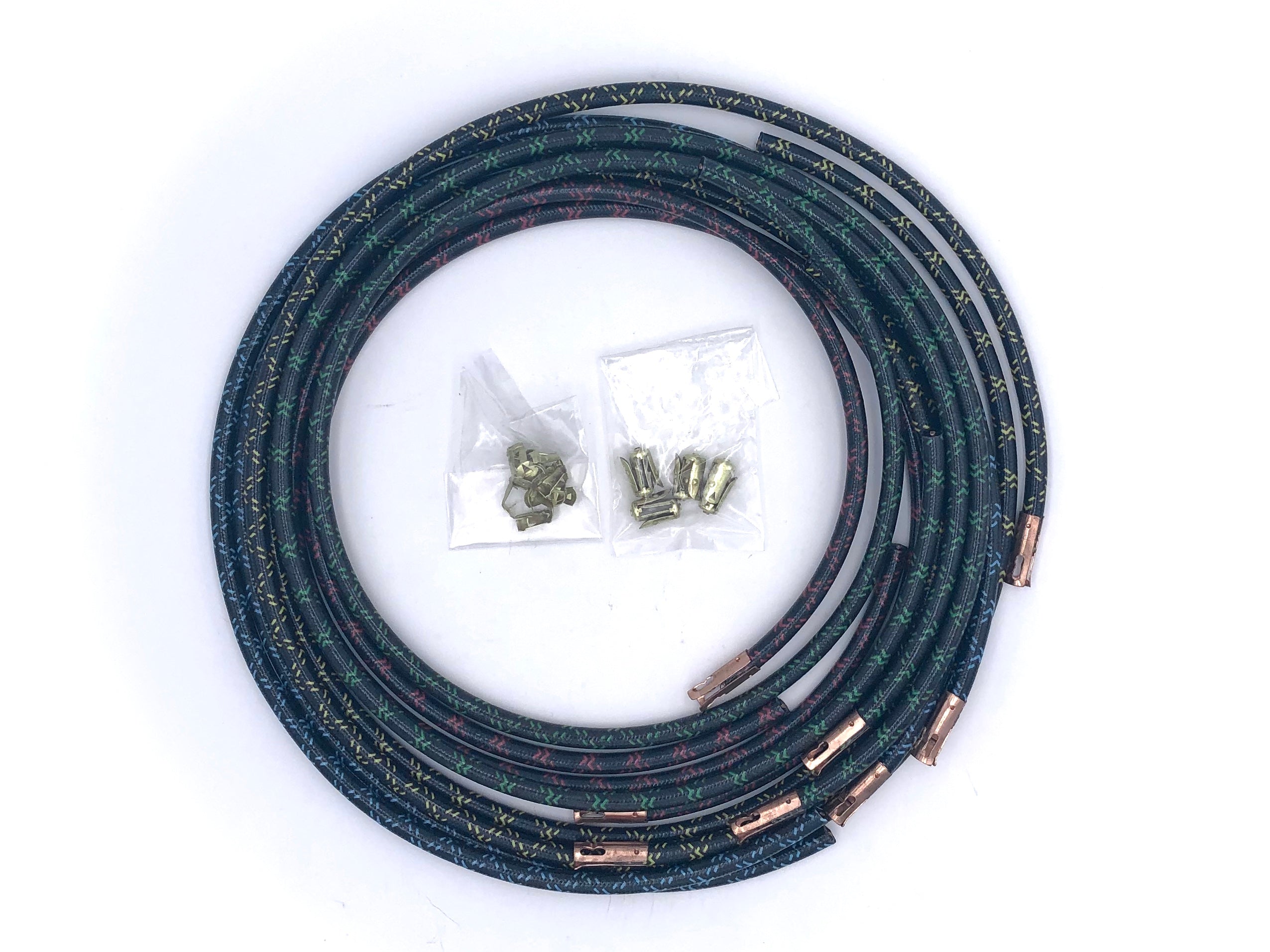 Copper Core Spark Plug Wire Set Color Coded Ford V8 1942-1948 - Millworks  Hot Rod